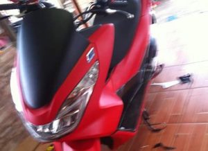 sticker motor metic