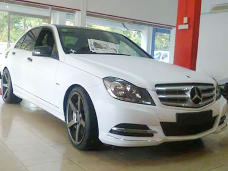 Wrapping Sticker Mercedes Benz